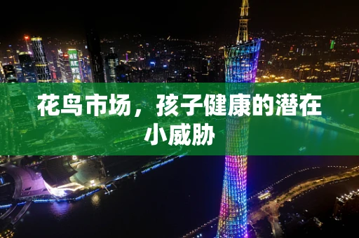 花鸟市场，孩子健康的潜在小威胁
