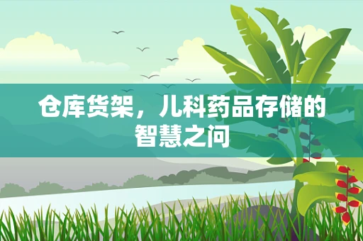 仓库货架，儿科药品存储的智慧之问