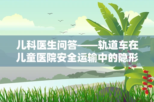 儿科医生问答——轨道车在儿童医院安全运输中的隐形风险