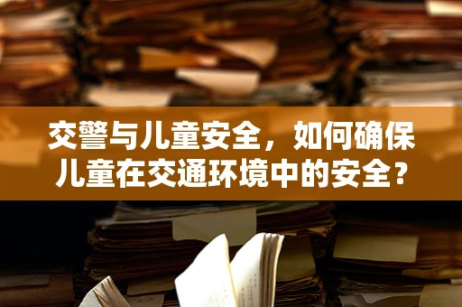交警与儿童安全，如何确保儿童在交通环境中的安全？