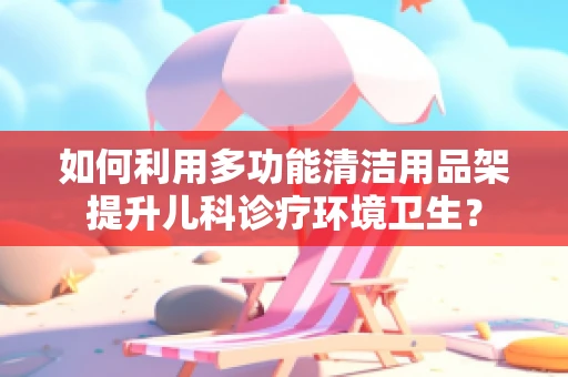 如何利用多功能清洁用品架提升儿科诊疗环境卫生？