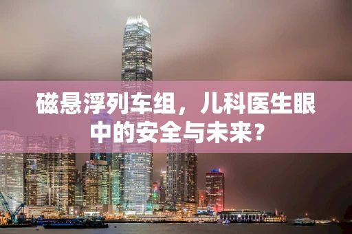 磁悬浮列车组，儿科医生眼中的安全与未来？