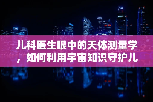 儿科医生眼中的天体测量学，如何利用宇宙知识守护儿童健康成长？