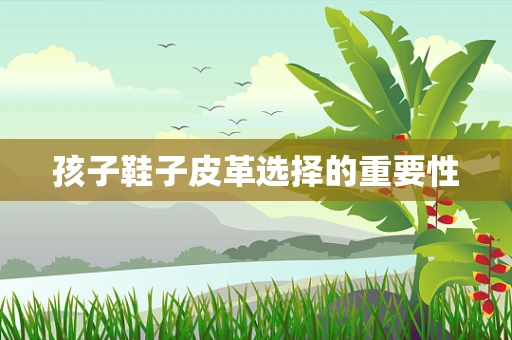 孩子鞋子皮革选择的重要性