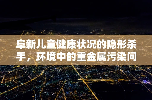 阜新儿童健康状况的隐形杀手，环境中的重金属污染问题