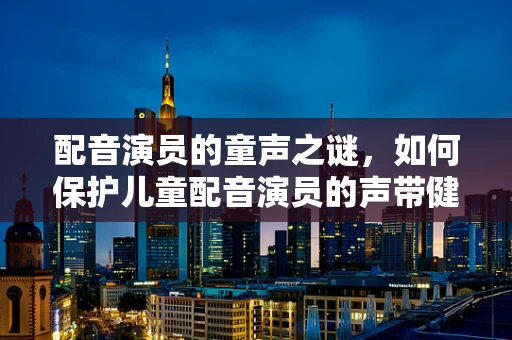 配音演员的童声之谜，如何保护儿童配音演员的声带健康？
