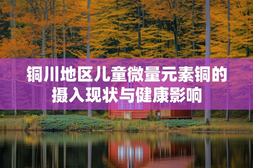 铜川地区儿童微量元素铜的摄入现状与健康影响