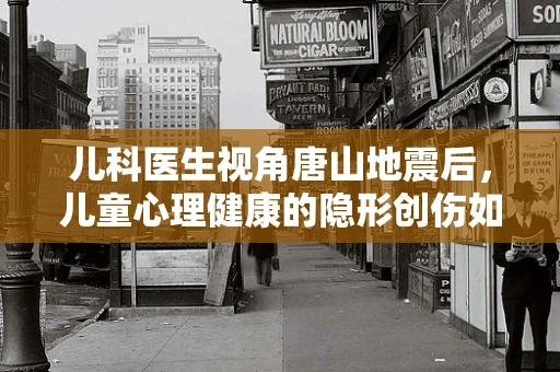 儿科医生视角唐山地震后，儿童心理健康的隐形创伤如何被看见？