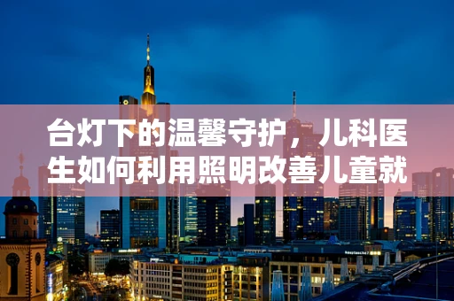 台灯下的温馨守护，儿科医生如何利用照明改善儿童就诊体验？