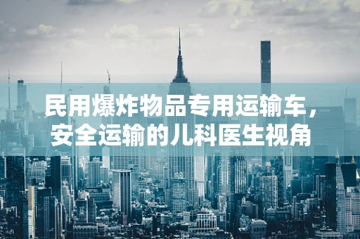 民用爆炸物品专用运输车，安全运输的儿科医生视角