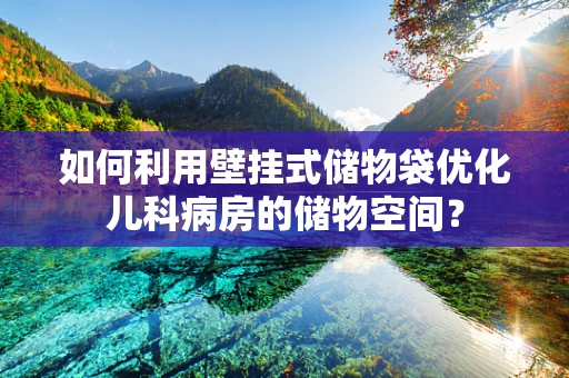 如何利用壁挂式储物袋优化儿科病房的储物空间？