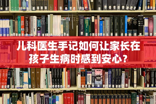 儿科医生手记如何让家长在孩子生病时感到安心？