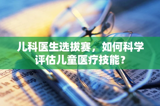 儿科医生选拔赛，如何科学评估儿童医疗技能？