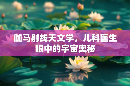伽马射线天文学，儿科医生眼中的宇宙奥秘