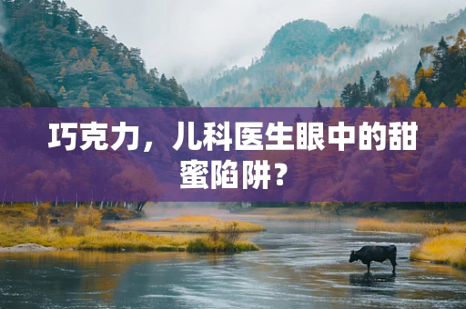 巧克力，儿科医生眼中的甜蜜陷阱？