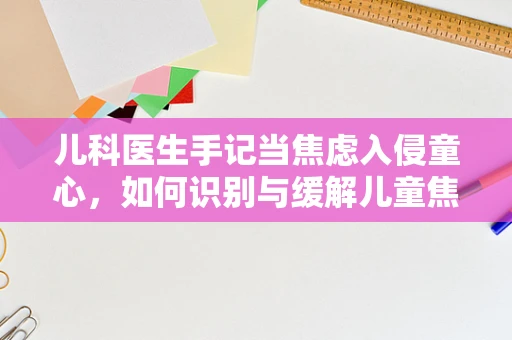 儿科医生手记当焦虑入侵童心，如何识别与缓解儿童焦虑情绪？