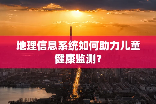 地理信息系统如何助力儿童健康监测？