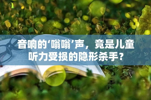 音响的‘嗡嗡’声，竟是儿童听力受损的隐形杀手？