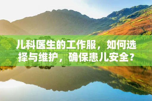 儿科医生的工作服，如何选择与维护，确保患儿安全？