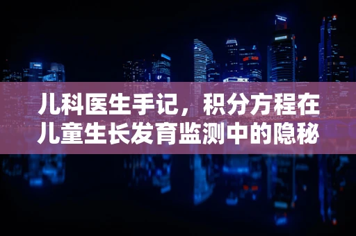 儿科医生手记，积分方程在儿童生长发育监测中的隐秘角色