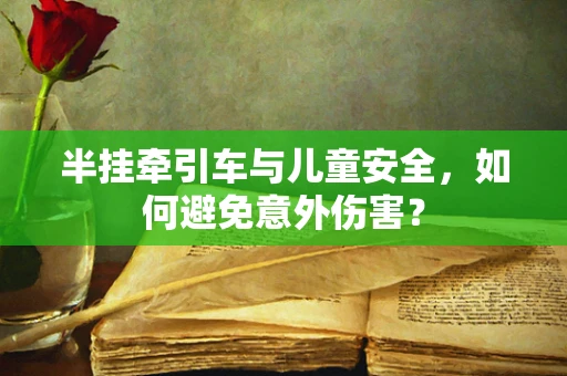 半挂牵引车与儿童安全，如何避免意外伤害？