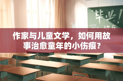 作家与儿童文学，如何用故事治愈童年的小伤痕？