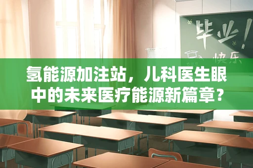 氢能源加注站，儿科医生眼中的未来医疗能源新篇章？