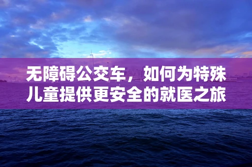 无障碍公交车，如何为特殊儿童提供更安全的就医之旅？