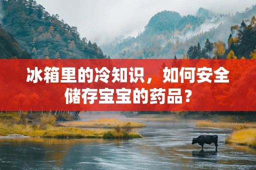 冰箱里的冷知识，如何安全储存宝宝的药品？