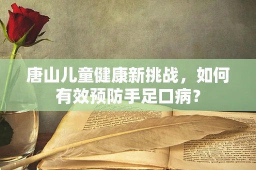 唐山儿童健康新挑战，如何有效预防手足口病？