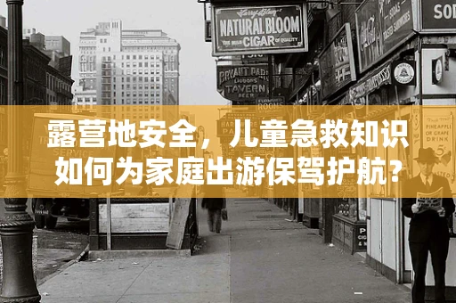 露营地安全，儿童急救知识如何为家庭出游保驾护航？