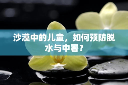 沙漠中的儿童，如何预防脱水与中暑？