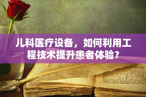 儿科医疗设备，如何利用工程技术提升患者体验？