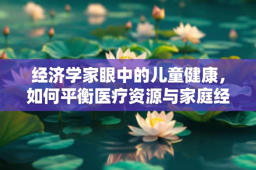 经济学家眼中的儿童健康，如何平衡医疗资源与家庭经济负担？