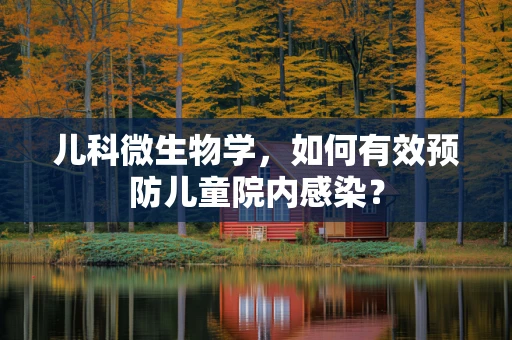 儿科微生物学，如何有效预防儿童院内感染？
