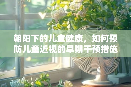 朝阳下的儿童健康，如何预防儿童近视的早期干预措施？