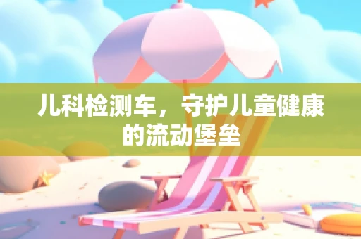 儿科检测车，守护儿童健康的流动堡垒