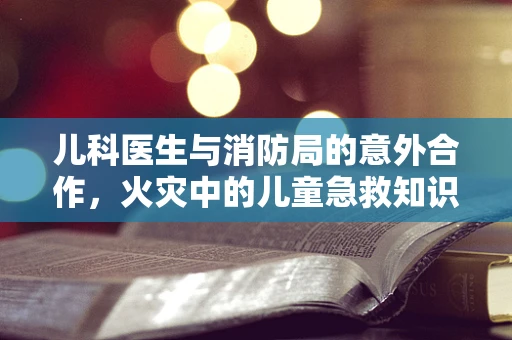 儿科医生与消防局的意外合作，火灾中的儿童急救知识如何普及？