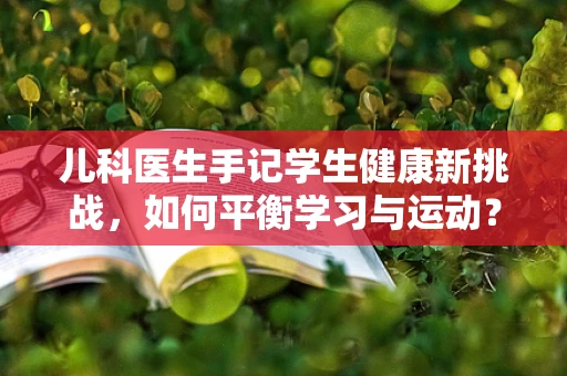 儿科医生手记学生健康新挑战，如何平衡学习与运动？