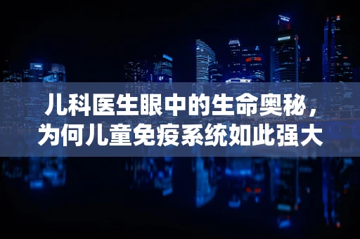 儿科医生眼中的生命奥秘，为何儿童免疫系统如此强大？