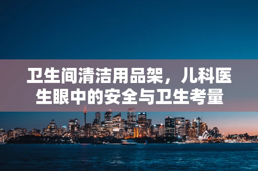 卫生间清洁用品架，儿科医生眼中的安全与卫生考量