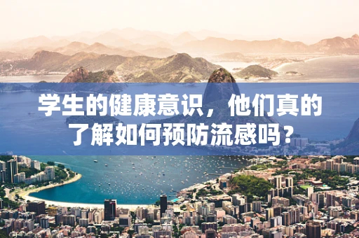 学生的健康意识，他们真的了解如何预防流感吗？