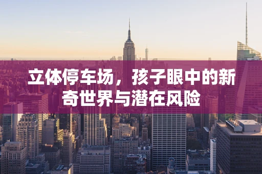 立体停车场，孩子眼中的新奇世界与潜在风险