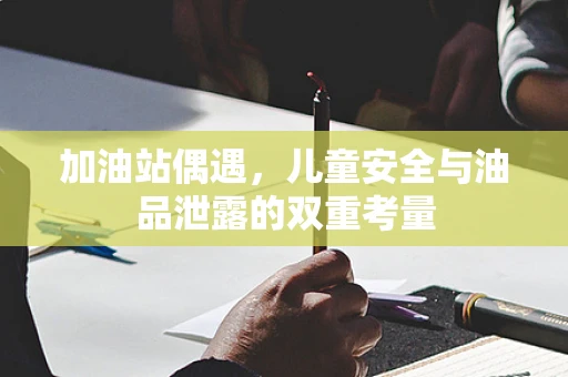 加油站偶遇，儿童安全与油品泄露的双重考量