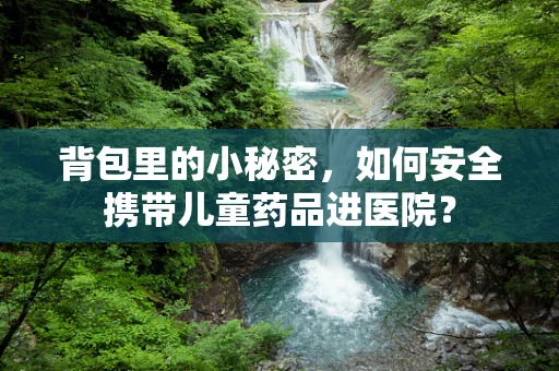 背包里的小秘密，如何安全携带儿童药品进医院？