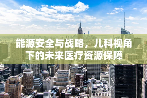 能源安全与战略，儿科视角下的未来医疗资源保障
