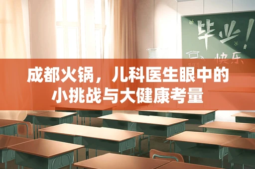 成都火锅，儿科医生眼中的小挑战与大健康考量