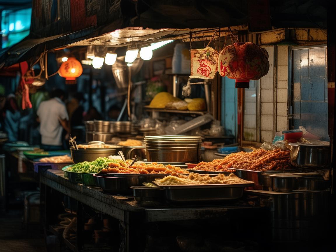 夜市摊位，儿童食品安全与卫生的隐忧