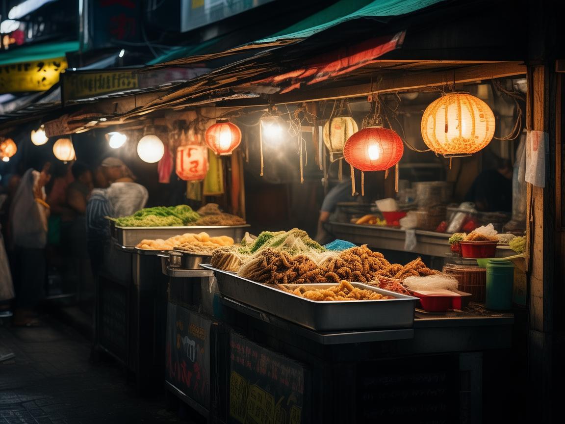 夜市摊位，儿童食品安全与卫生的隐忧