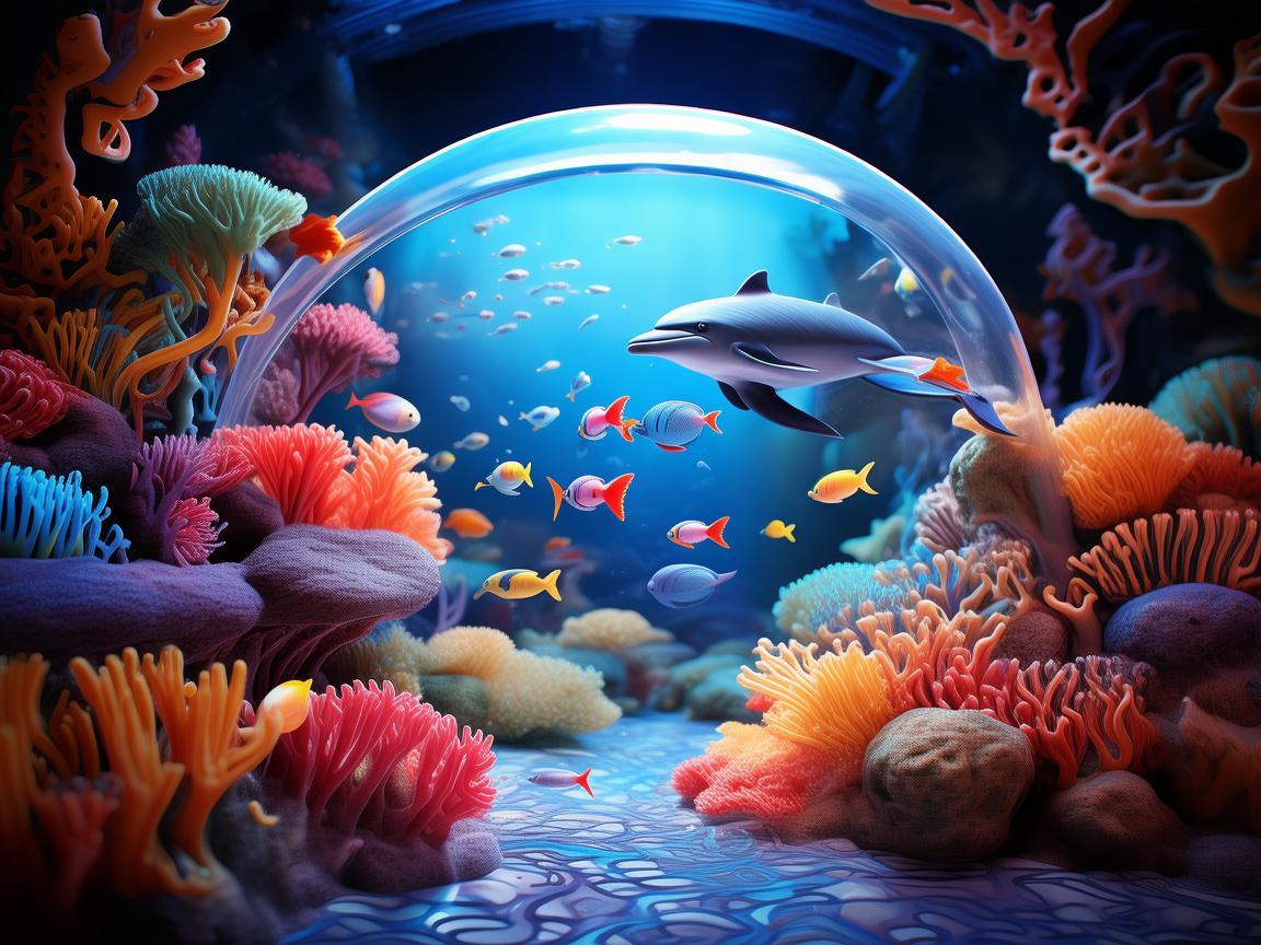 水族馆展区，如何激发儿童对海洋生物的探索兴趣？